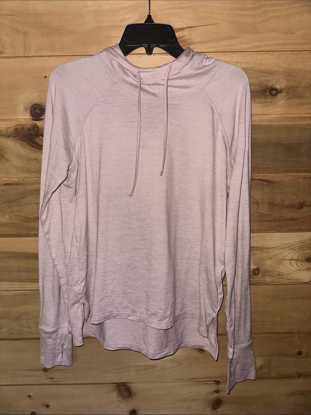 Gaiam Women's Long Sleeve Activewear Yoga Shirt Size Medium Light pink